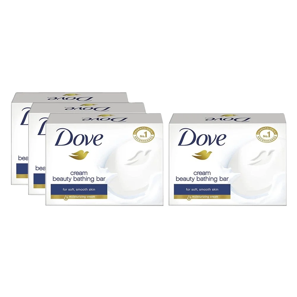 Dove Beauty Bar более увлажняющее чем кусковое мыло для мягкой кожи без ароматов чувствительной 3 75 унций 14 батончиков