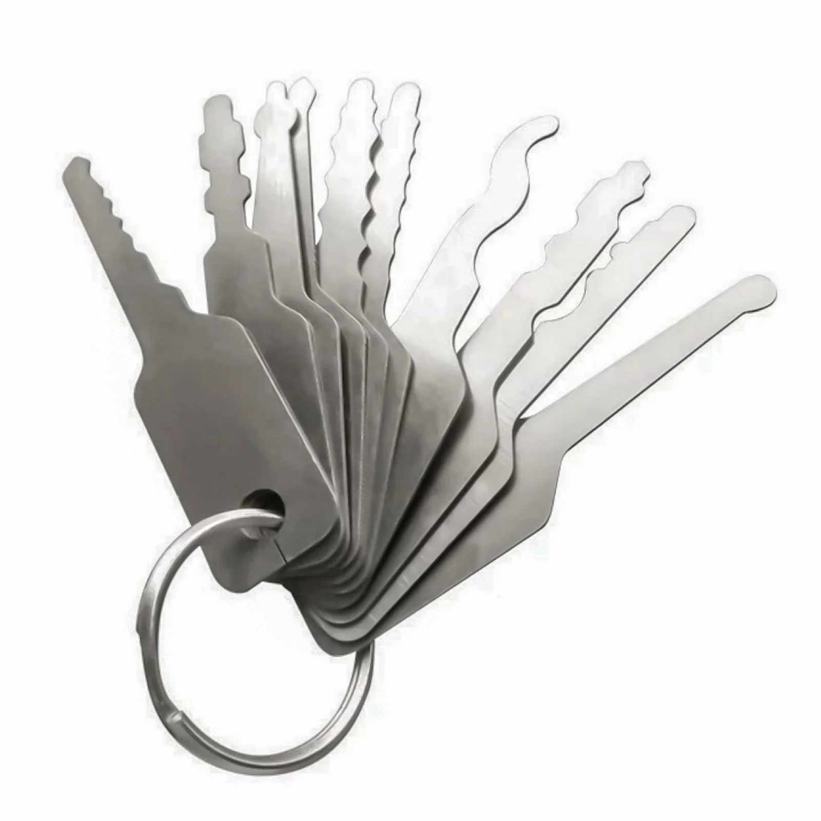 Слесарный инструмент из нержавеющей стали, набор для открывания автомобильных дверей