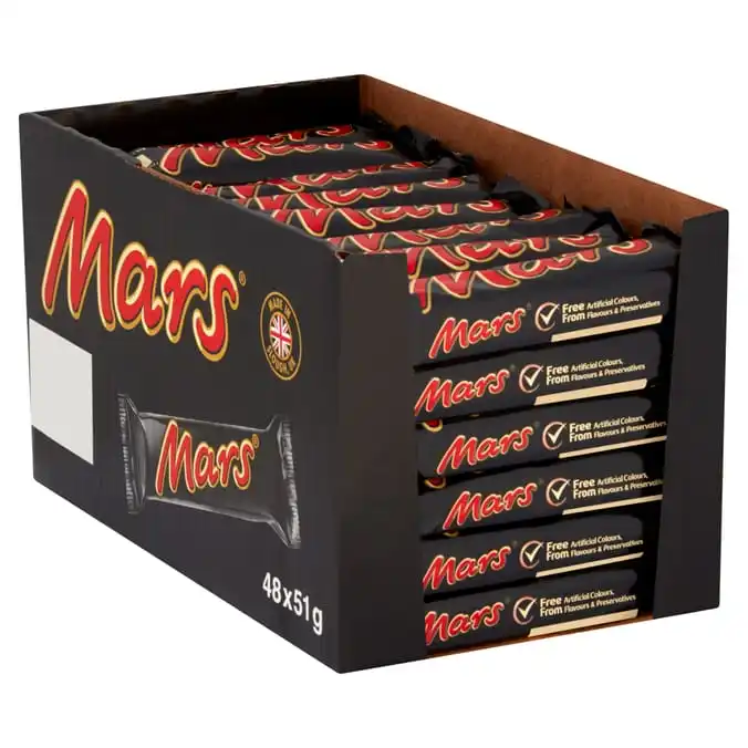 nestle mars chocolate bars pack / mars chocolate bars, box of 24