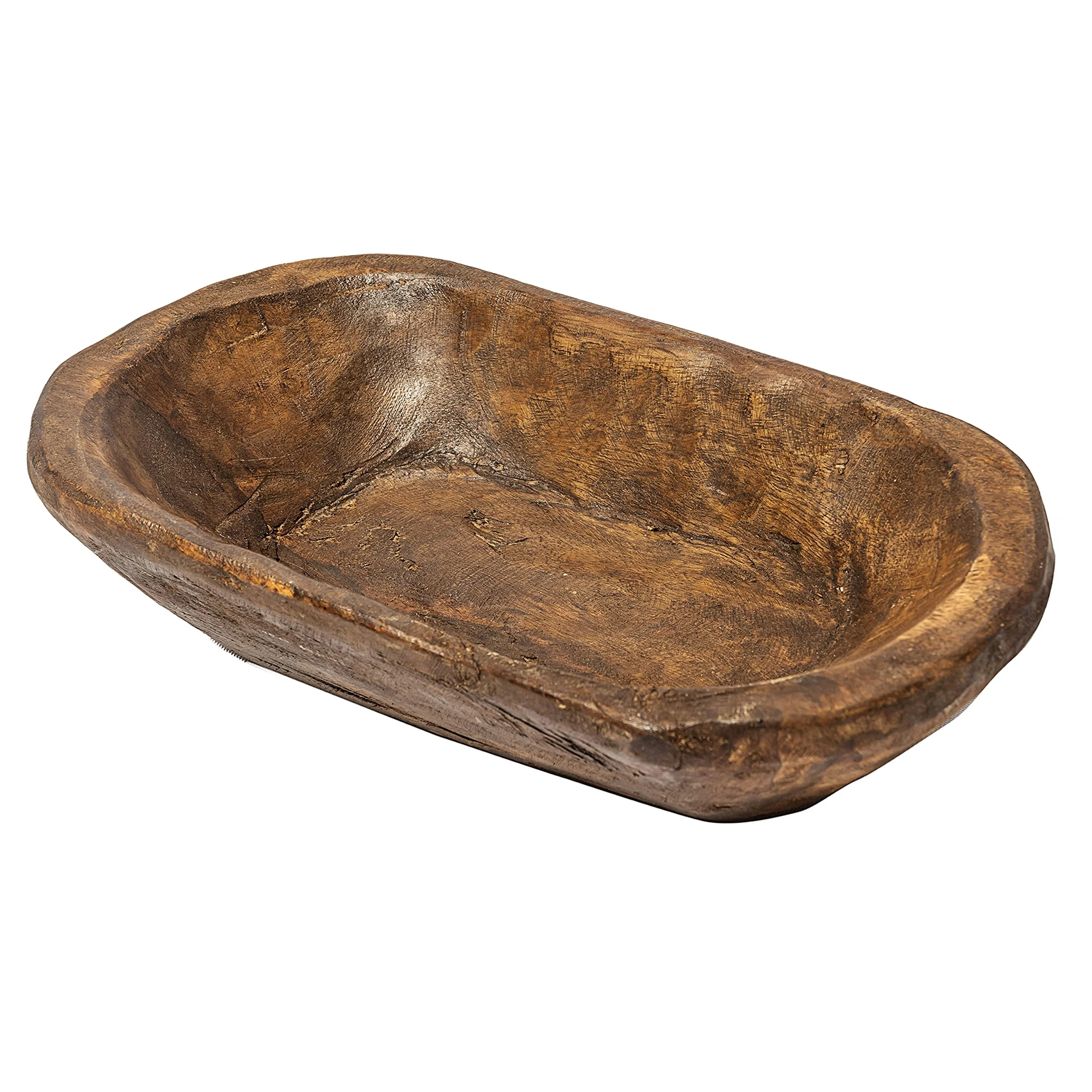 High Quality Wooden Dough Bowl Oval For Candle Making Texas State Gift Holiday Customized Bowl Vietnam Wholesale