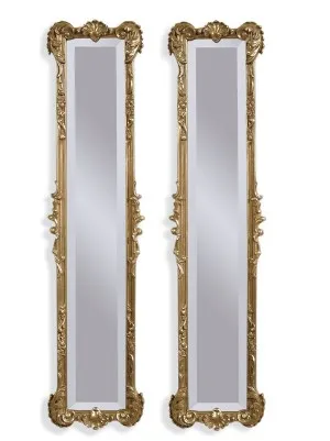 Викторианское зеркало овальной формы в золотом стиле для дома гостиницы викторианская рама пола со скошенным резным декором деревянное гравировочное резьбовое