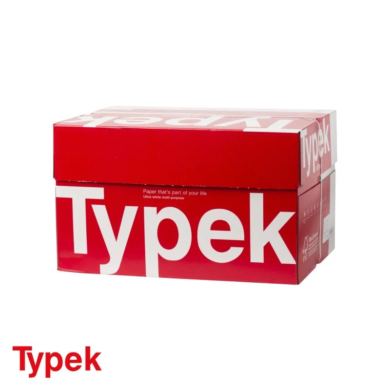 High quality Typek A4 White copy Paper 80gsm/75 gsm/70 gsm Copy Paper for sale