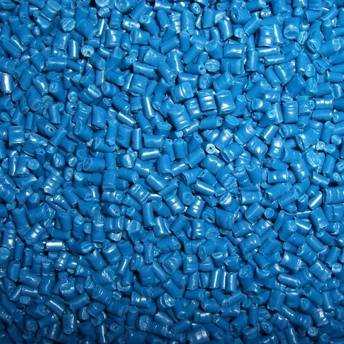 Самая дешевая цена, высокое качество PCR Post, потребительское сырье, пластиковая смола, полипропилен, переработанные PP, синие гранулы для продажи