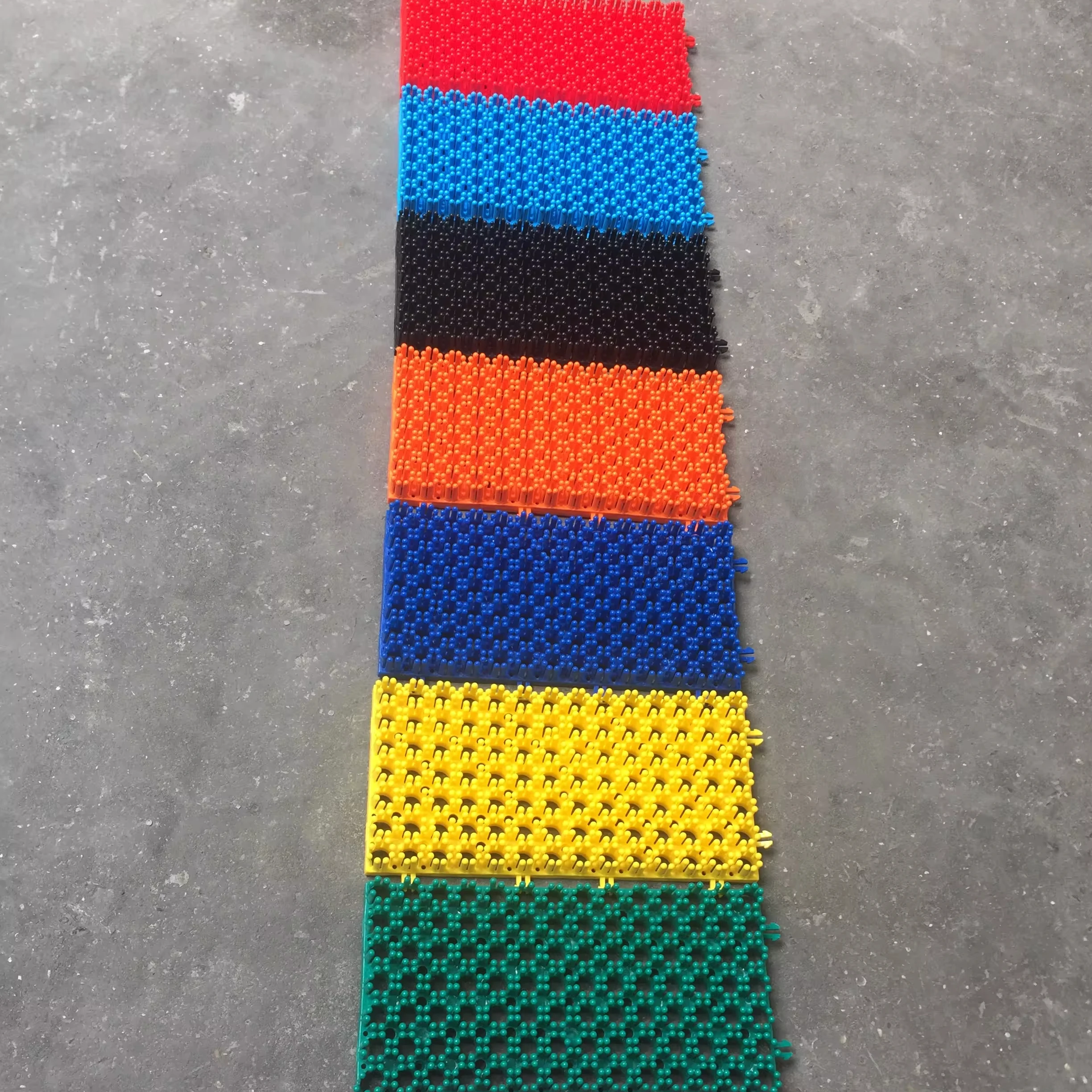 outdoor dry ski mat artificial snow sports matting needle mushroom dry ski slope mat