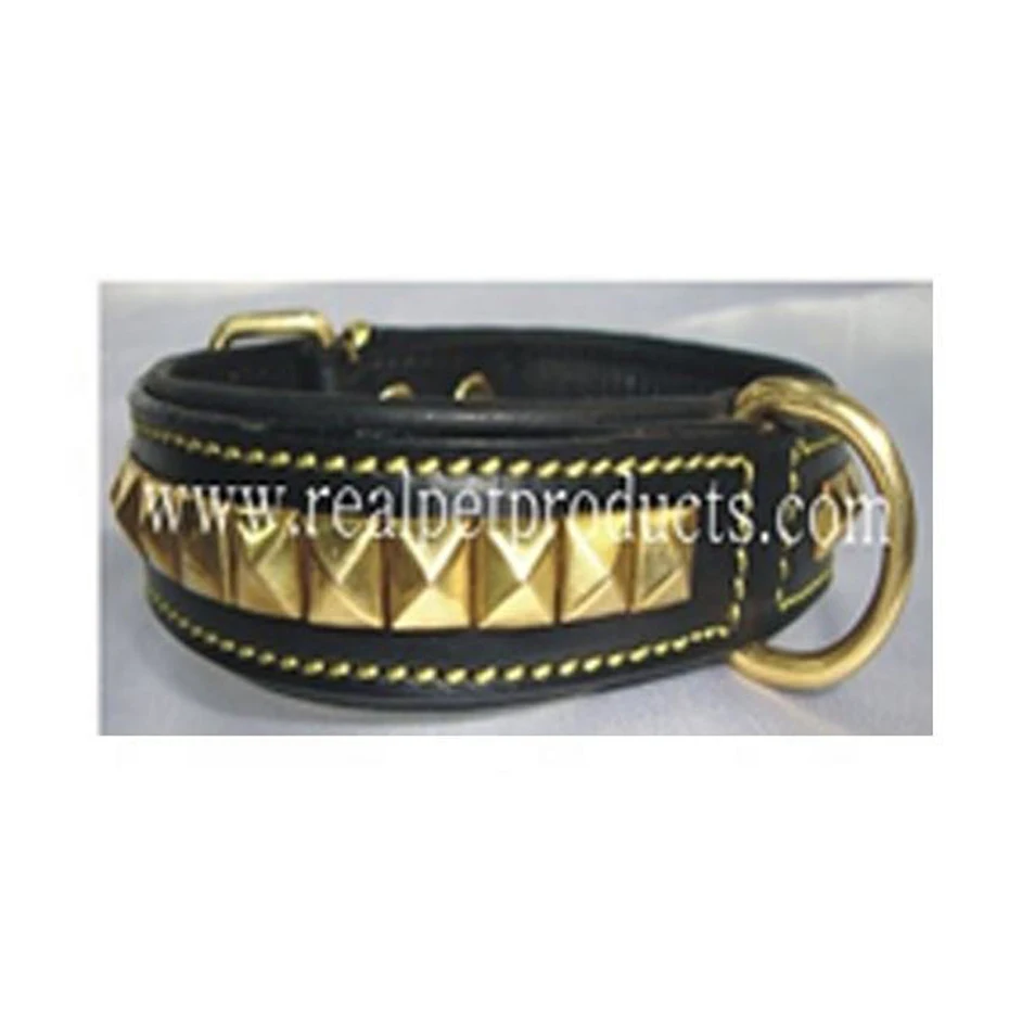 Reputed Dealer Widely Selling Excellent Quality 100% Genuine Leather Handmade Dog Neck Collar at Bulk Price