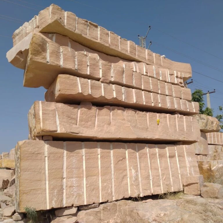 Best quality beige Sandstone Exterior Design Jodhpur popular sandstone blocks slabs in customized sizes with multiple finishes