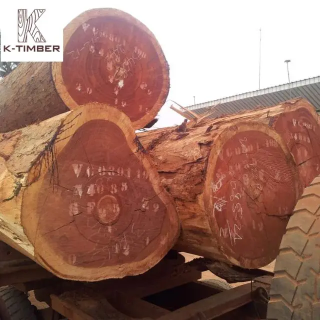 Sapele Square Log Africa Wood Hardwood Flooring Block Board Wooden Osb Board Pine Wood Timber Building Materials KTimber