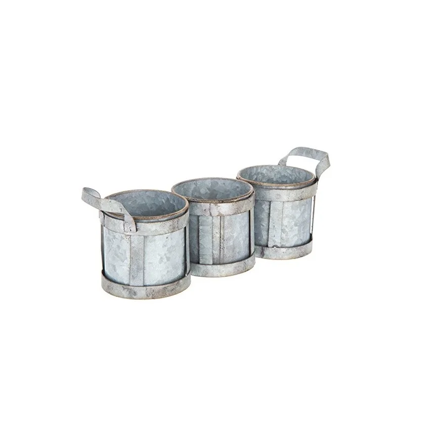 Galvanized Caddy Holder Set of 4 New Metal Galvanized Caddy Holder For Kitchen Ware New Metal Cutlery holder In Wholesale Price