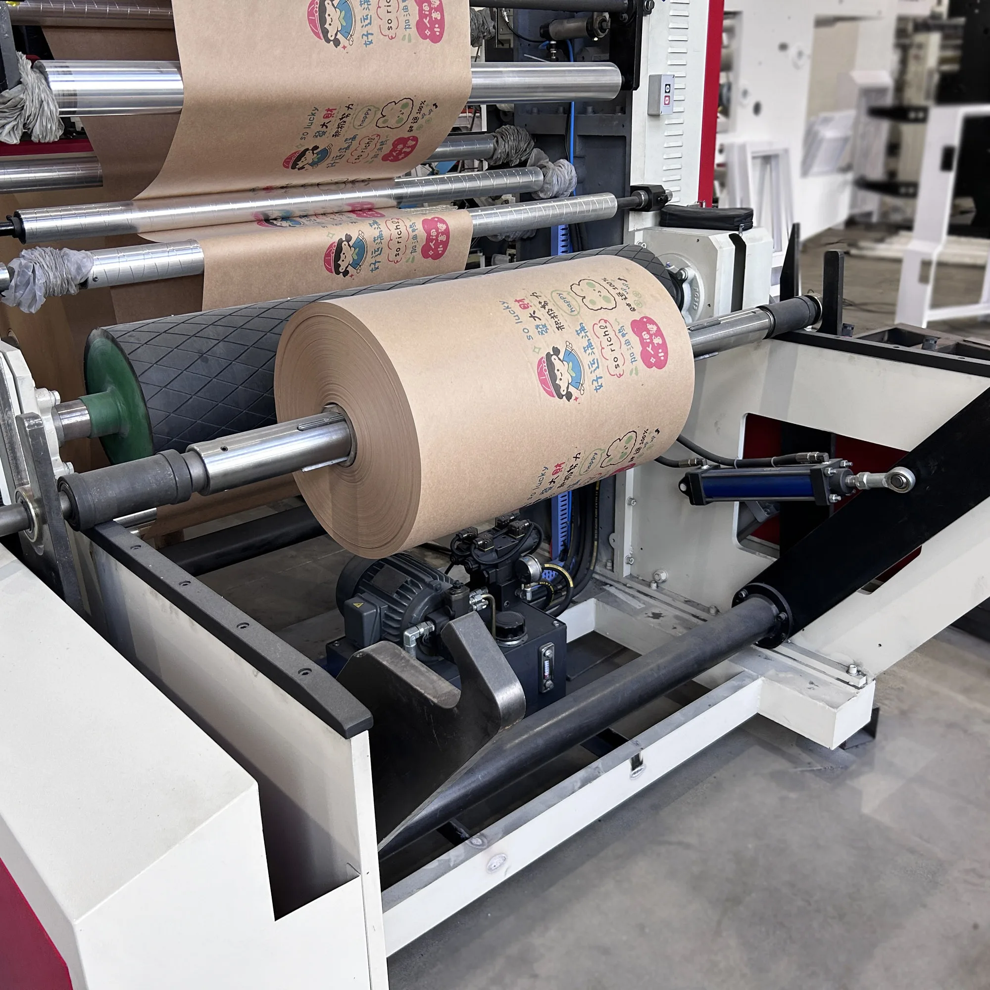 YT-4800 Shopping Bag Printing Machine Supermarket Plastic Bag logo Printer 4 Colors
