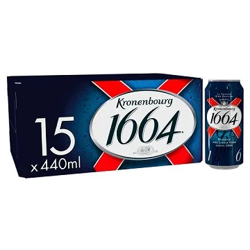 Wholesale Kronenbourg 1664 Blanc Beer In Cans