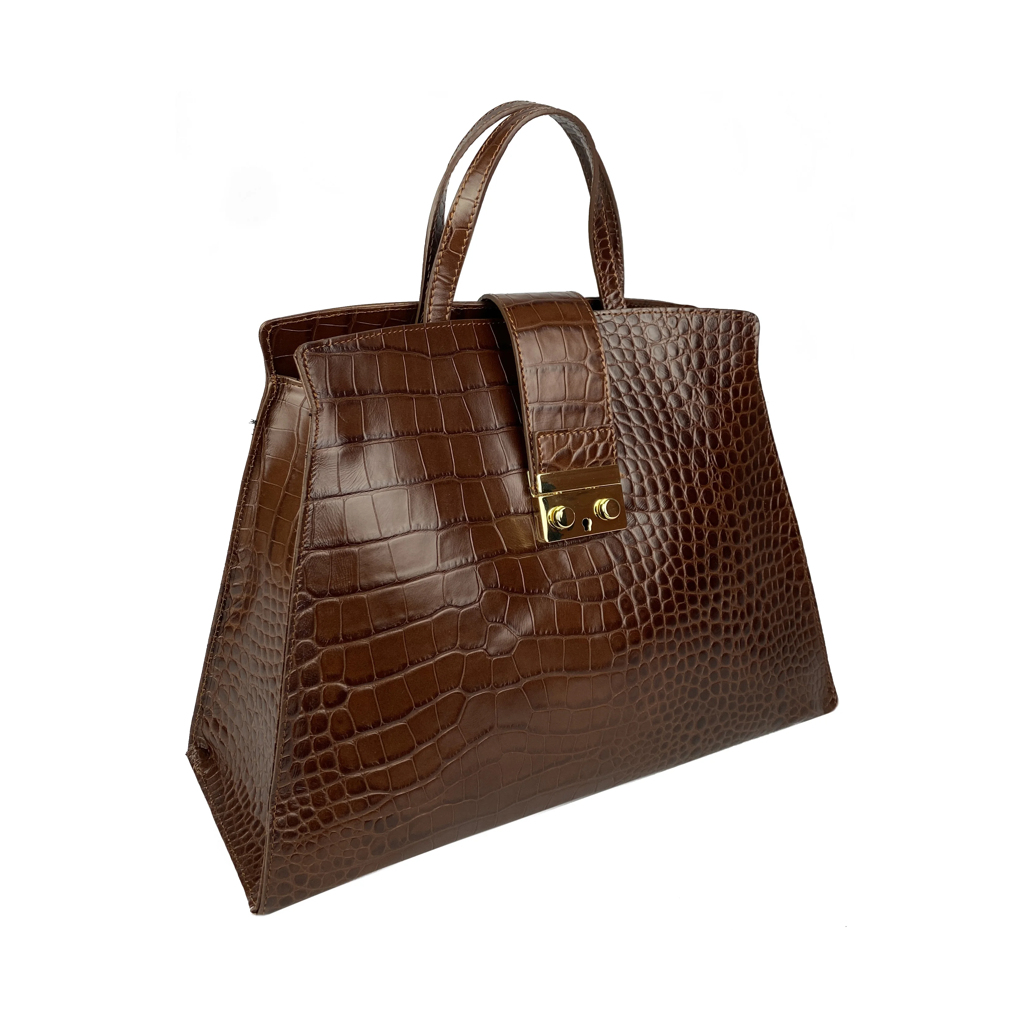 High Quality Leather Bag Made in Italy Handbags for Women Luxury Shoulder Bag Hand bags Ladies Gianna