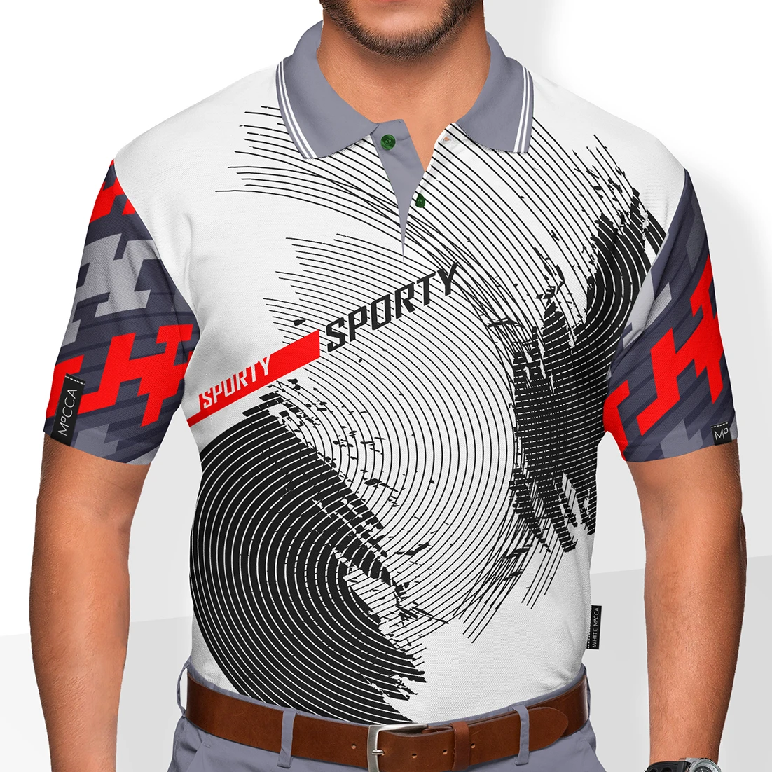 Golf Tennis Polo Shirts for Men Sublimation Custom Logo Design High Quality Quick Dry Sport Tshirts OEM Wholesale Manufacture