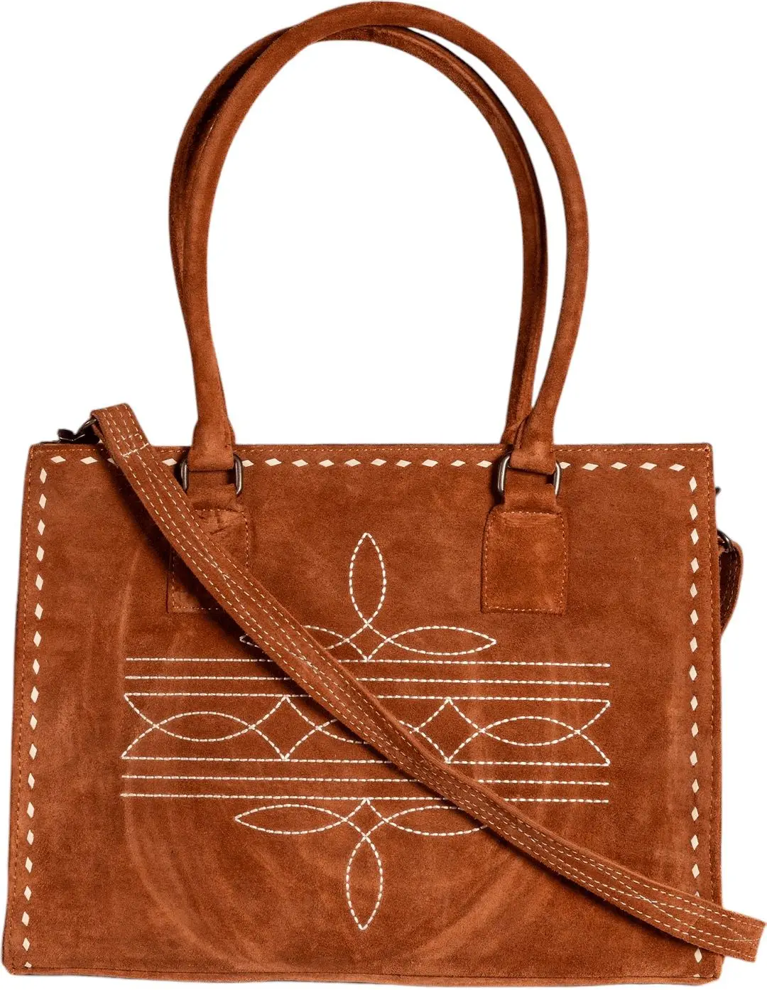 Premium Quality Boot Stich Suede Leather Crossbody Bag Handmade Genuine Leather Western Fashion Premium Quality Leather Bag