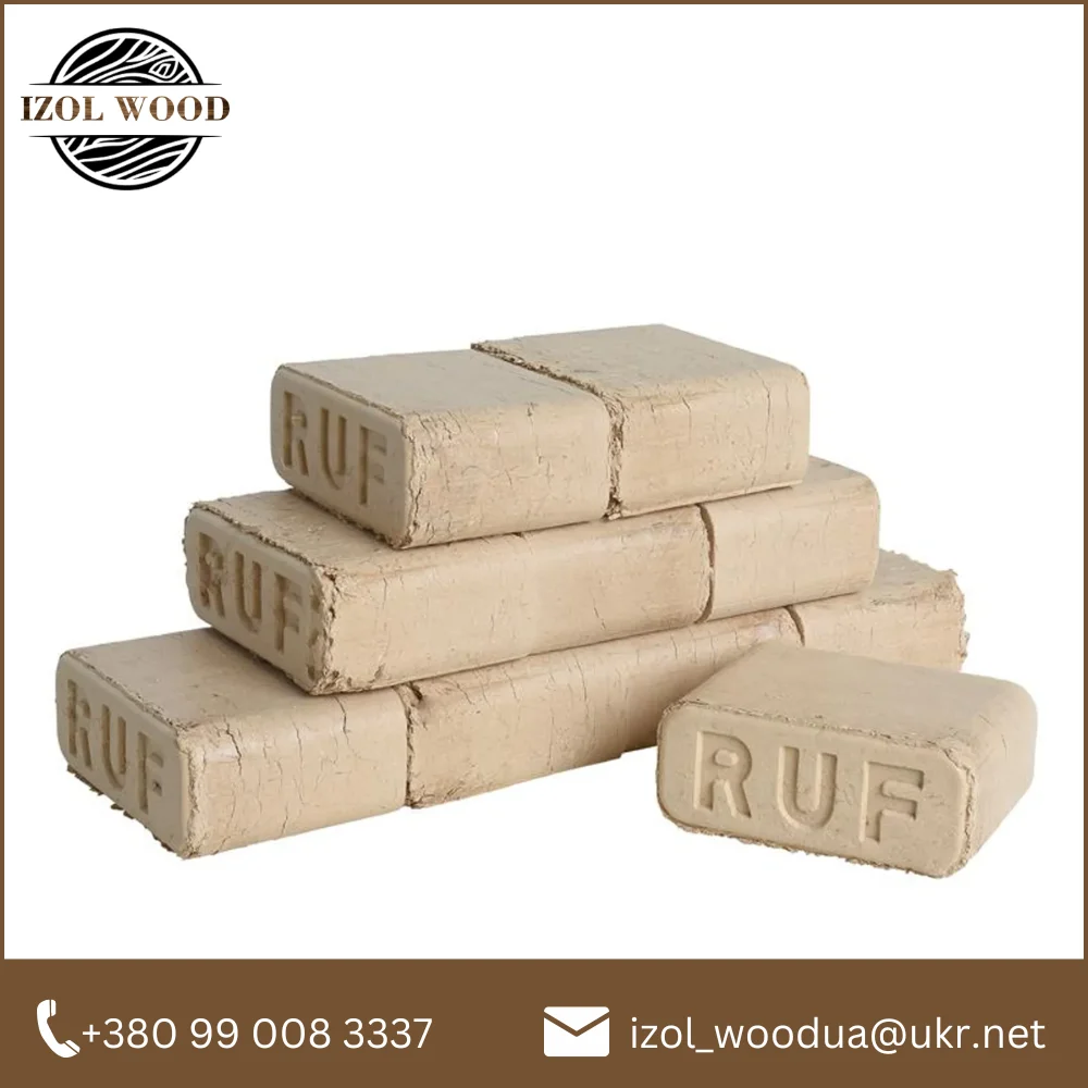 Global Supplier and Exporter of Highest Grade RUF Fuel Briquettes from Ukraine