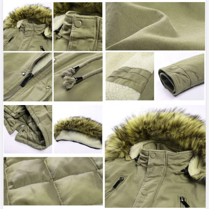 Adult Winter Parka Jacket Men Good Looking Fashionable Winter Warm Parka Jacket Men