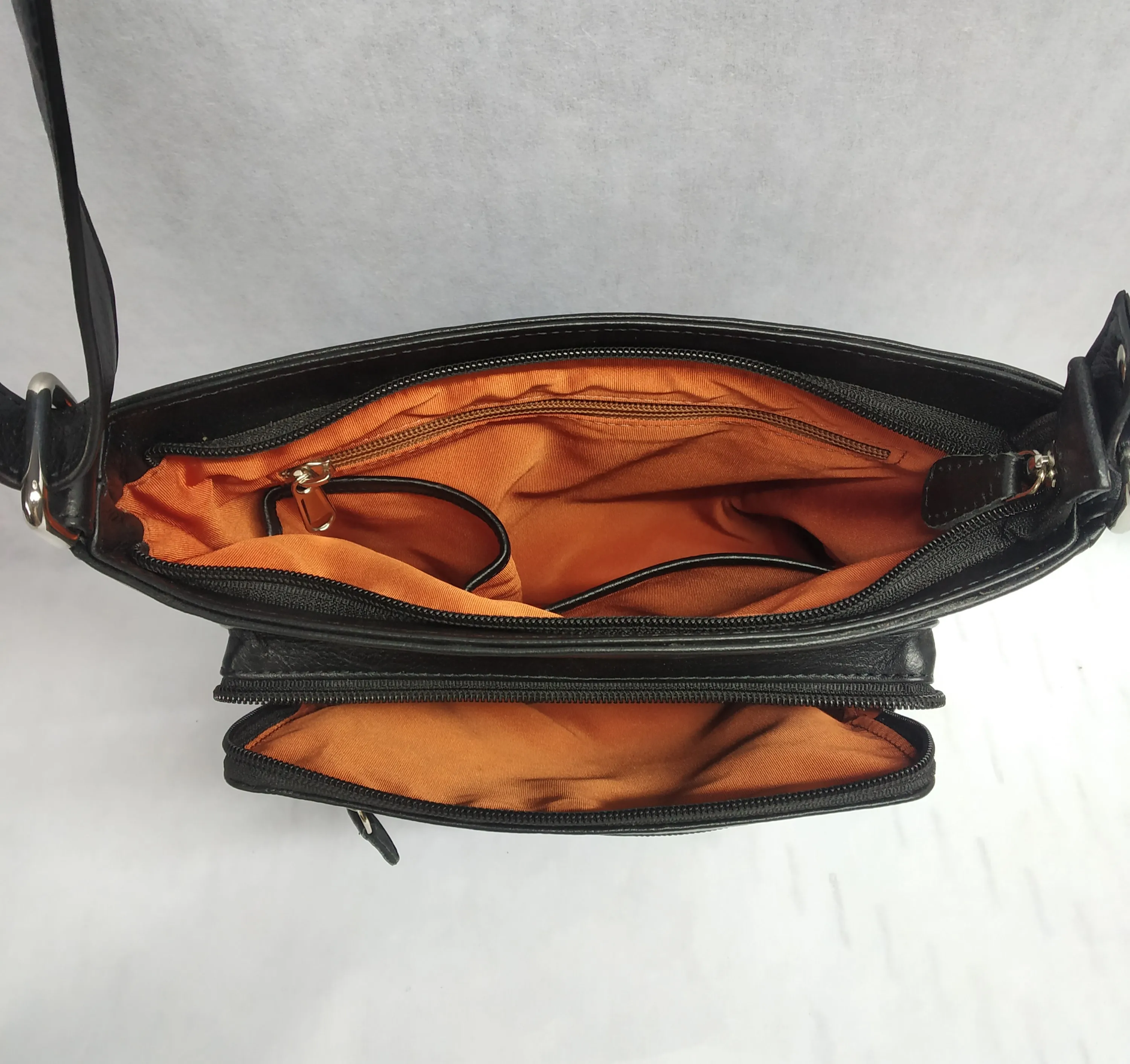 Genuine Cow Leather Ladies Shoulder Hand Bag Women Party Fashion Side Tote Handmade Designer Exported Wholesale Multi color