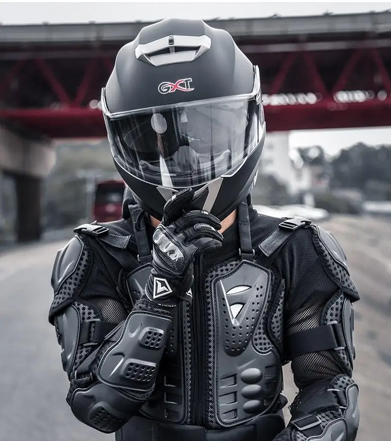 Men Body Motorcycle Armor Protective Body Protector Riding Motocross Racing Armor Waterproof