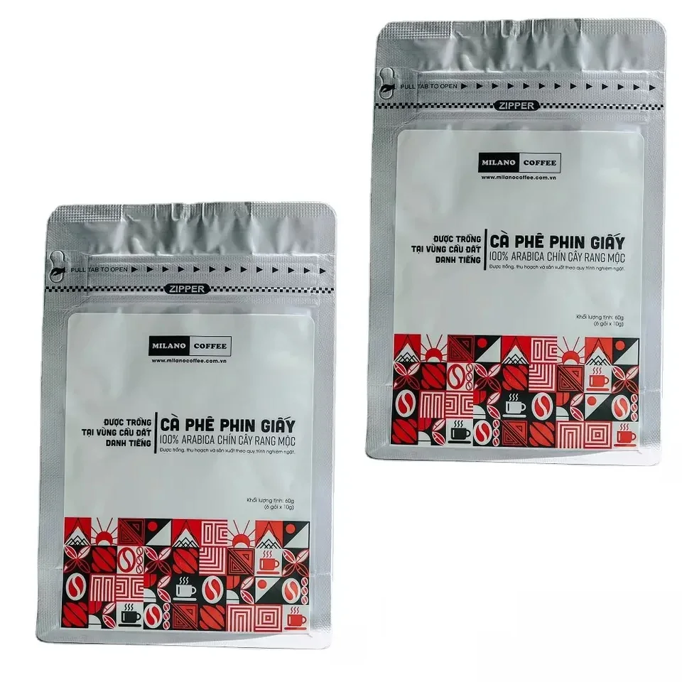 Agriculture Organic Processed Pleasantly Bitter Deep Sweet Arabica Drip Bag Coffee With 1 Year Shelf Life From Vietnam