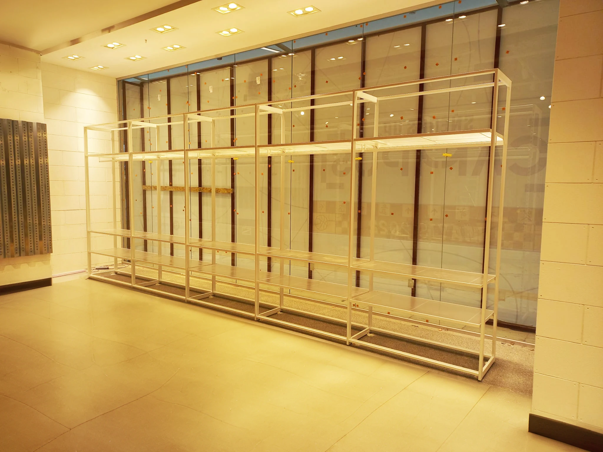 Wholesale Retail Store Wood Sports Shoe Display Shelf Rack Shoe Display Unit Stand fof shopping from Turkey