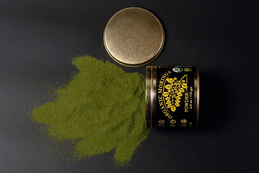 100% Organic Dried Moringa Leaf Powder| Food Grade Herb Wild-Crafted Leaves at Wholesale Low Market Price