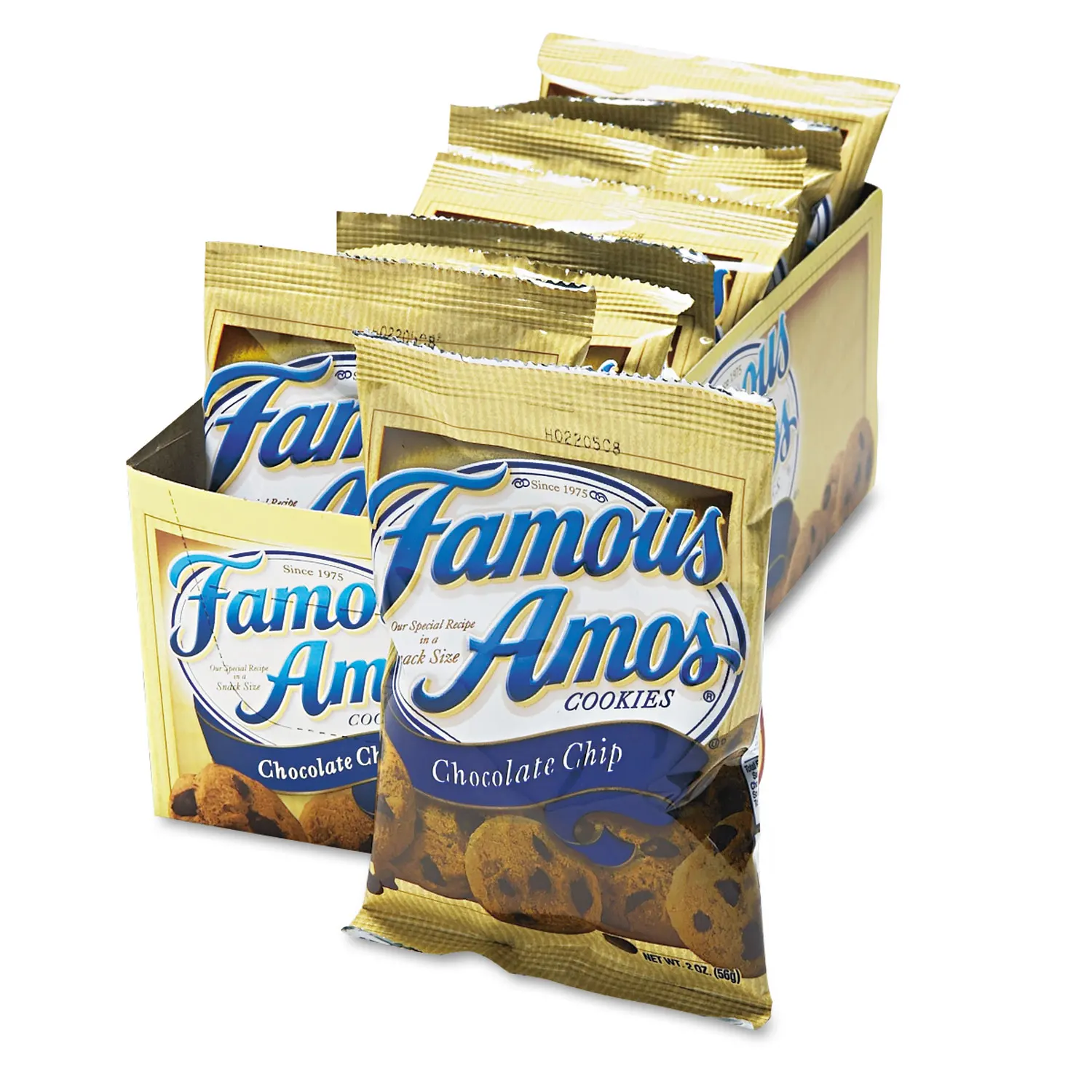 Известное печенье с шоколадными чипсами Амоса. (42 шт.)/печенье с пищевыми продуктами известных Амосов