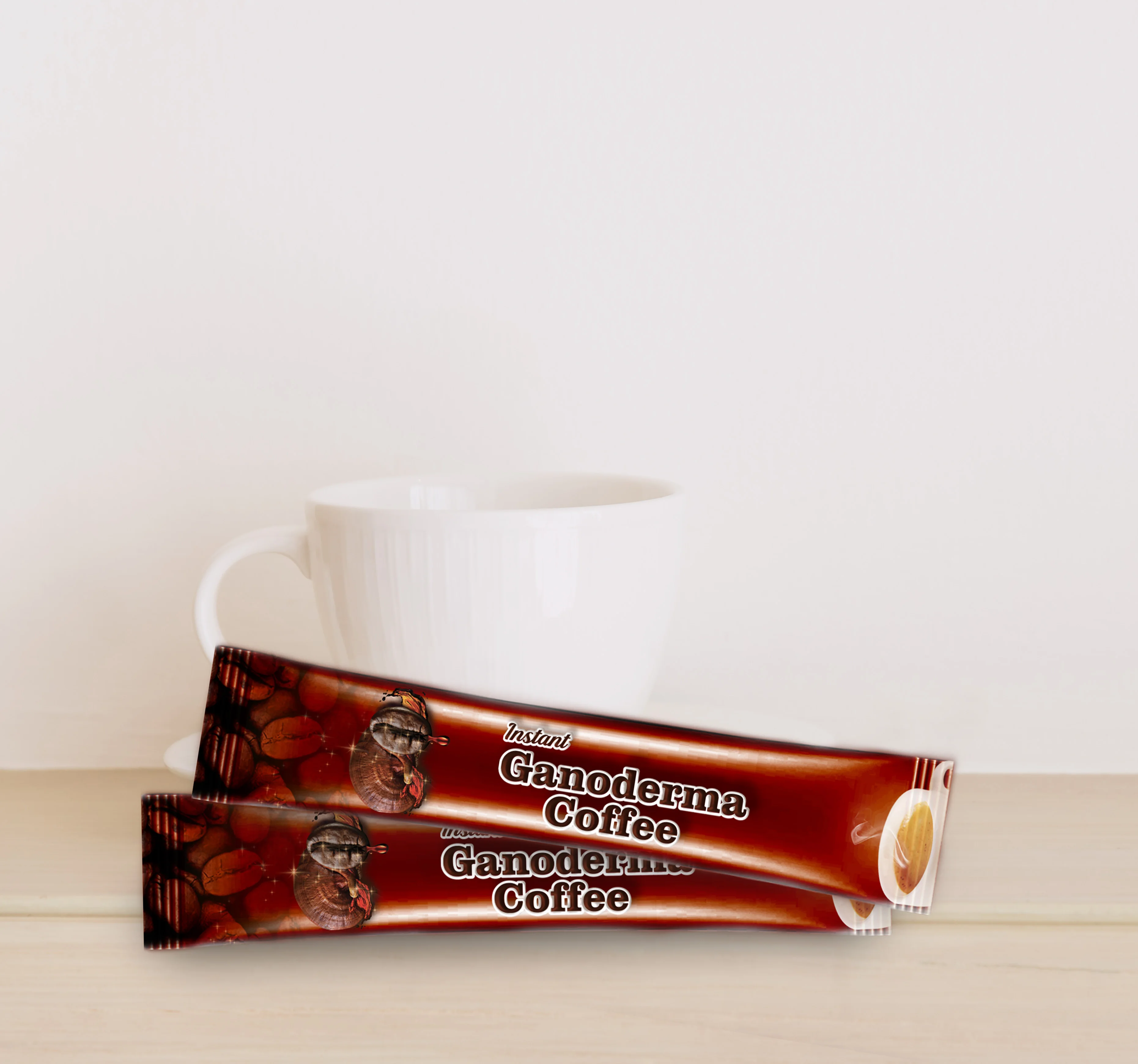 ODM растворимый Ganoderma кофе Органическая смесь грибов для продуктов здоровья