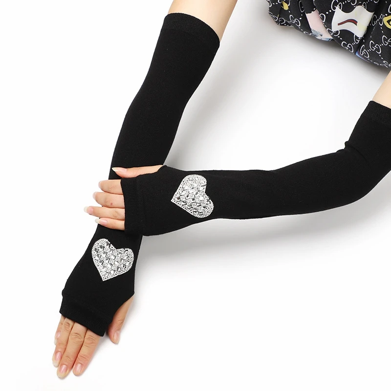 New Fashion long arm gloves for women hand protection equipment