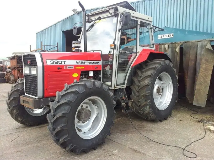 Massey Ferguson MF-390 4WD and Dump Trucks 85HP Agricultural Machinery Equipment Walking Tractor Perkins Engine