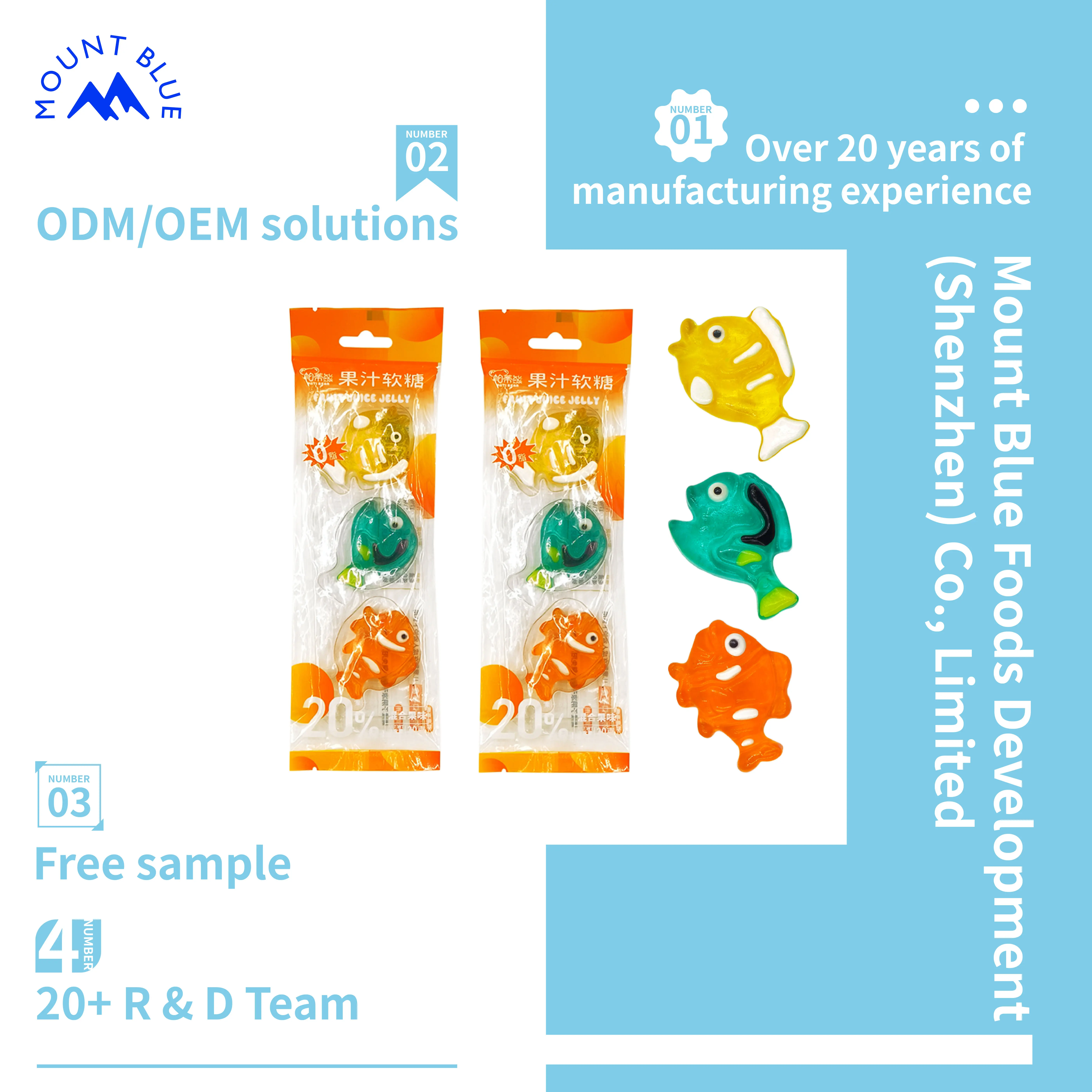 Best Price for Crystalline Gummy Candy Custom Chewing Gum OEM/ODM