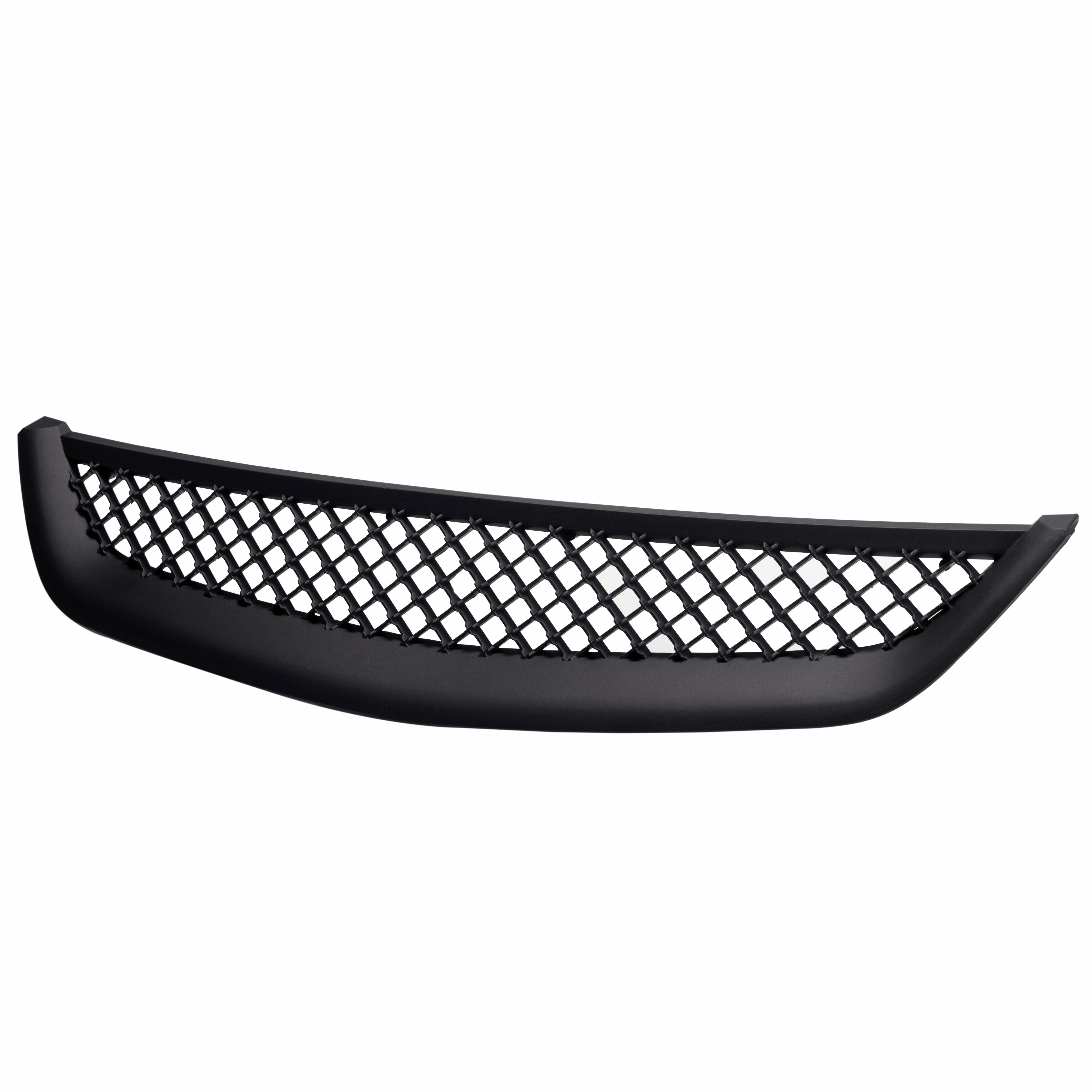 High Quality for 2001-2003 Honda Civic Coupe/Sedan TR Style Black ABS Mesh Grille