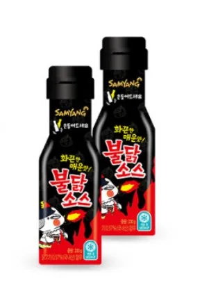 Hot Sriracha Chili Sauce Ramen Hot Spicy Chicken Cup Noodle Sauce Stir-fried Vegetable Sauce with Bibimbap