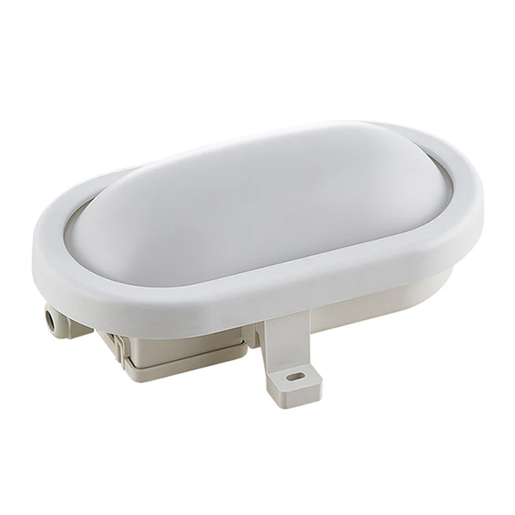 IP65 3CCT LED Bulkhead Wall Light 12W/18W ABS+PC Polycarbonate Diffuser 3000K Indoor/Outdoor Use Durable Outdoor Wall Lamps