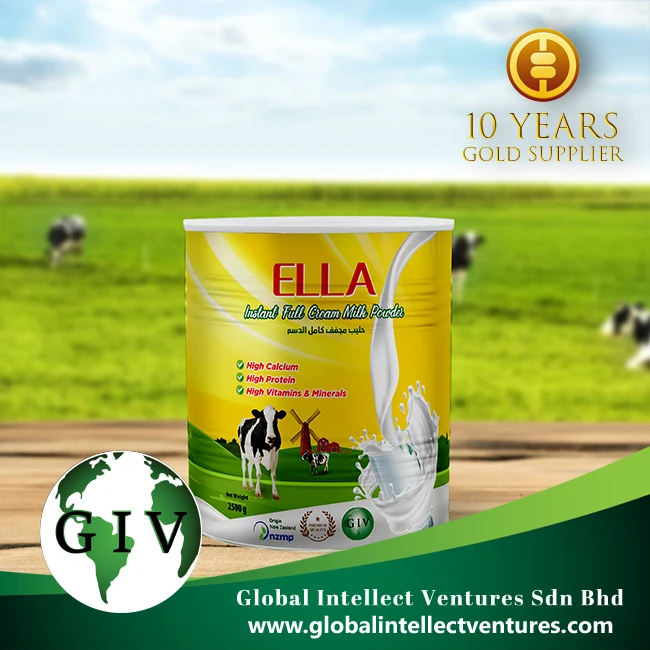INSTANT MILK Powder 28% FAT Cream ELLA Milk Powder 25KG 25 Kg /bag High Quality of milk powder for Adults/Newzeland