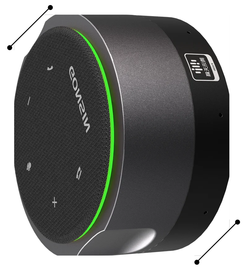 Zoom Microphone  Array  Conference Noise Reduction Array Microphone USB Speakermicrophone