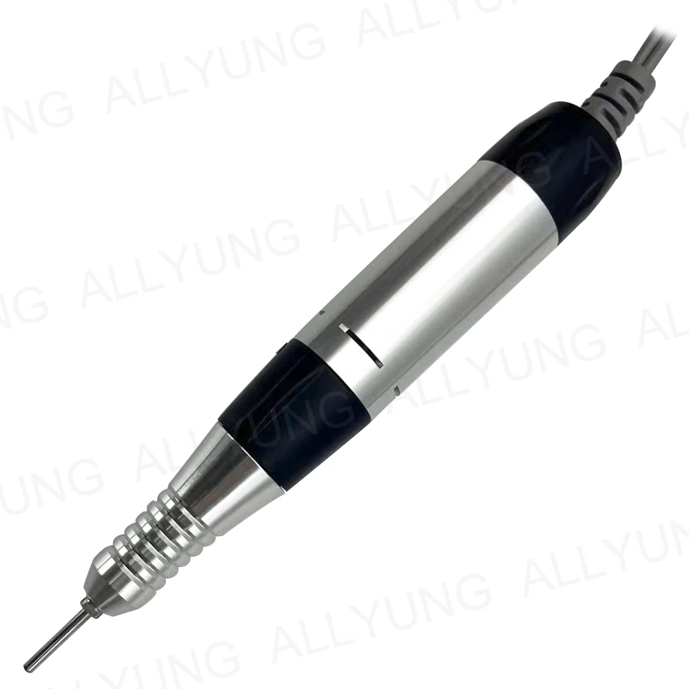 Professional Electric Manicure Nail Drill Machine Stainless Steel Pen Handle with 35000 rpm Speed Model Number Bit