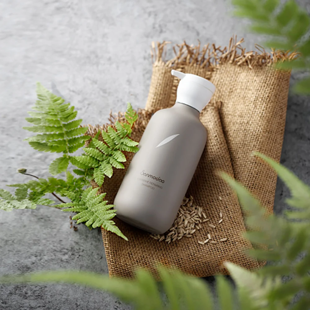 Private Label  Organic Hair Care Anti Frizz Ginger Growth Shampoo