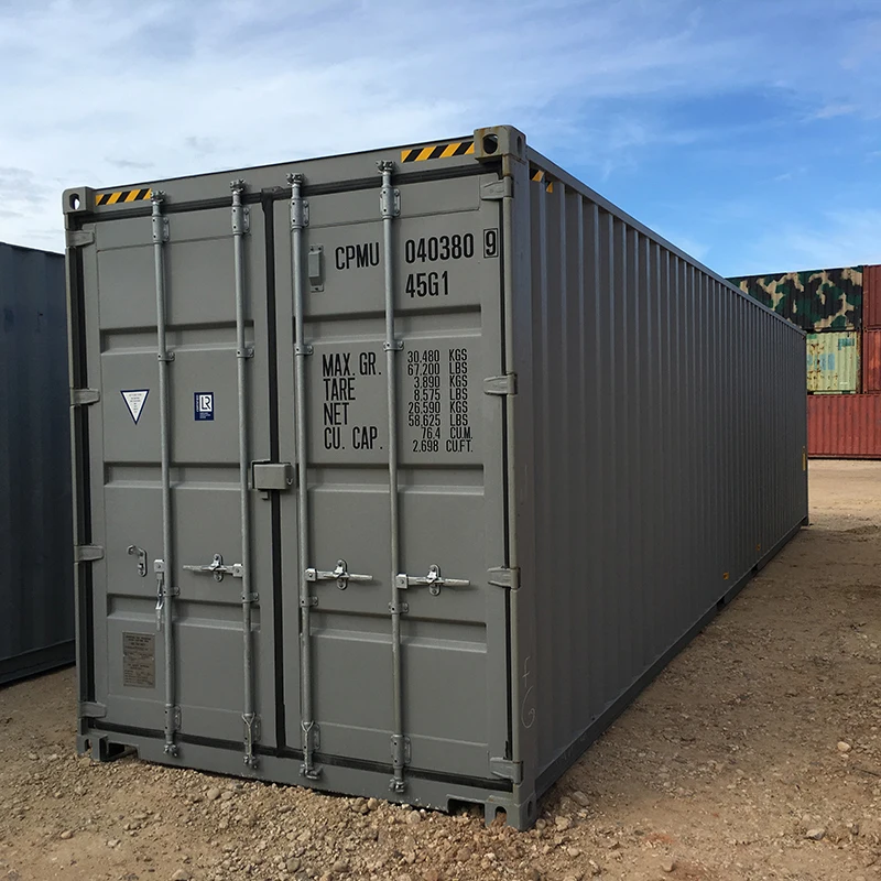 Используемый 40-футовый стандартный контейнер для доставки