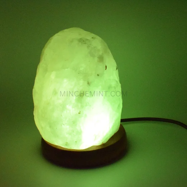 Himalayan Natural Salt Rock USB Night Light Pink Crystal Salt Lamp Use Cord Color Changing Himalayan Salt Lamp