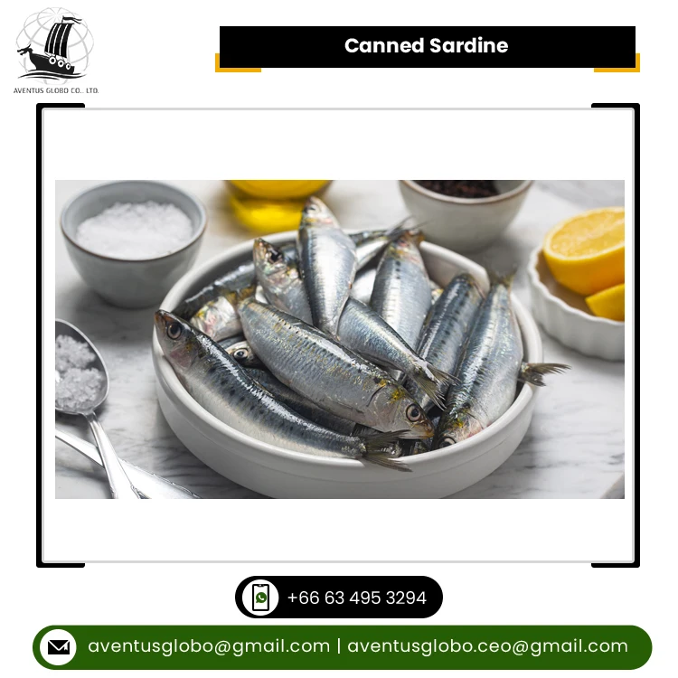 Wholesale Quantity Supplier of Delicious High Quality Best Seafood Canned Sardine in Sunflower Oil at Factory Price