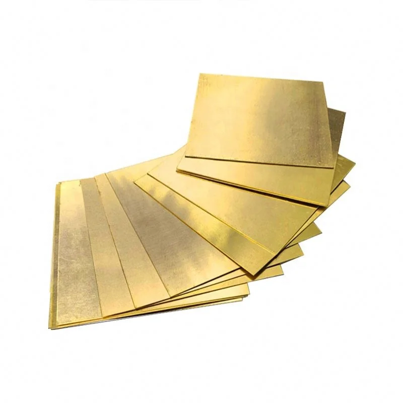 Professional Manufacturer Customized Brass Earth Plates Custom  Thickness H62 H65 Brass Sheet In China