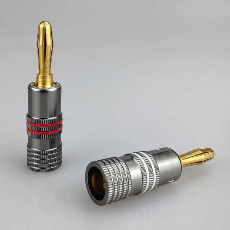 OEM factory gold plated connector banana plug
