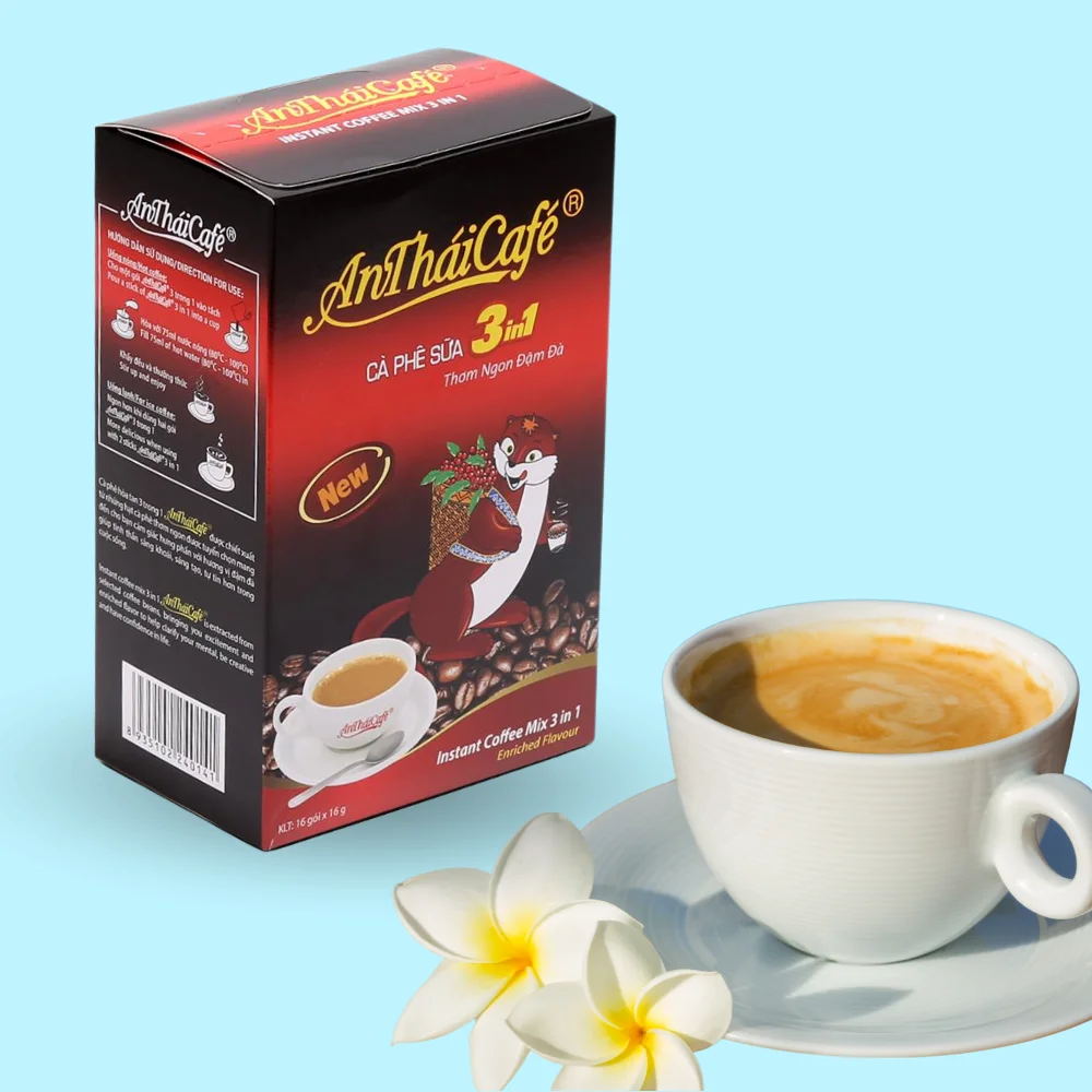 CAFFEINE MIN 0.24% BITTERSWEET TASTE - READY TO DRINK FROM VIET NAM INSTANT COFFEE MIX POWDER 3 IN 1