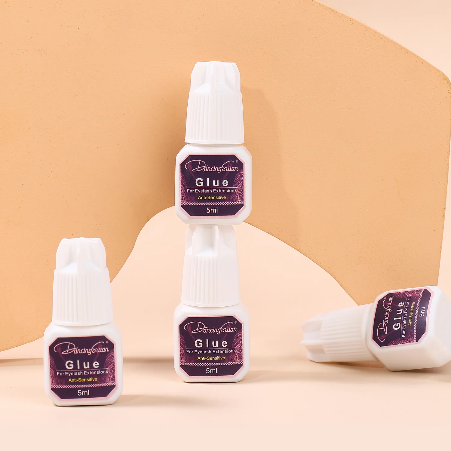Most popular strongest eyelash glue adhesive glue private label custom logo lash glue