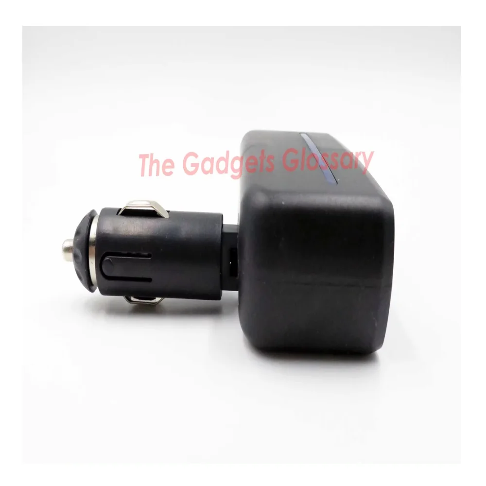 Hot Selling 12V USB Socket Tesla New Style 3-Port Charging Car Socket Bluetooth Connection Reasonable Price 1637 USB Chargers