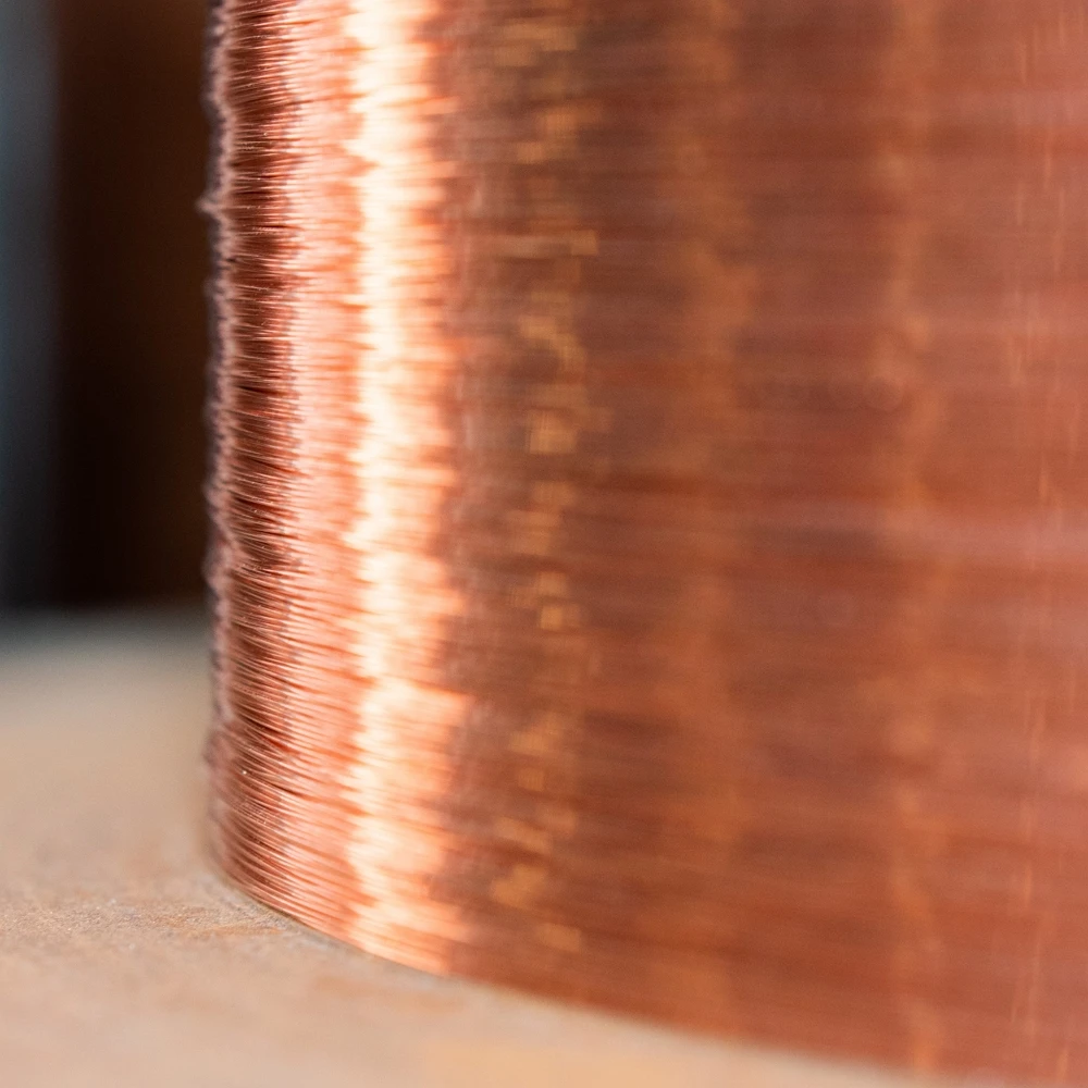 Magnetic Copper Wire diameter 0.16mm - 0.20mm EI/AIW grade 1 non-alloy High Quality From Vietnam