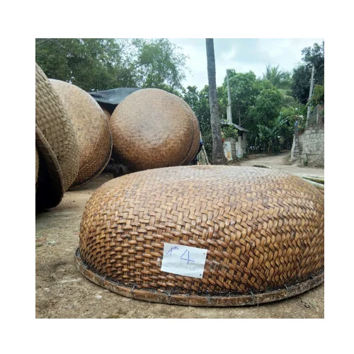 Vietnamese Unique Small Round Bamboo Coracle Boat for Wholesale