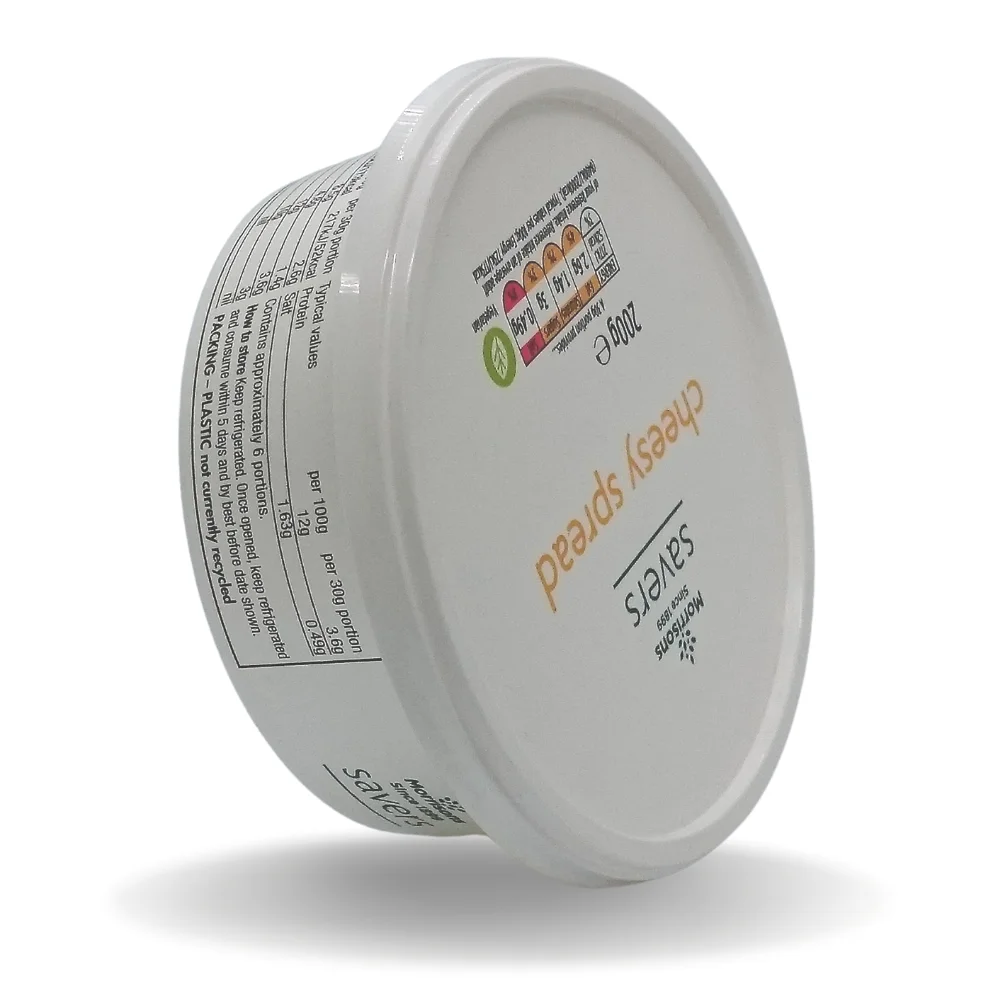 DYF201 Round 200ml Heat Sealing PP IML Cup