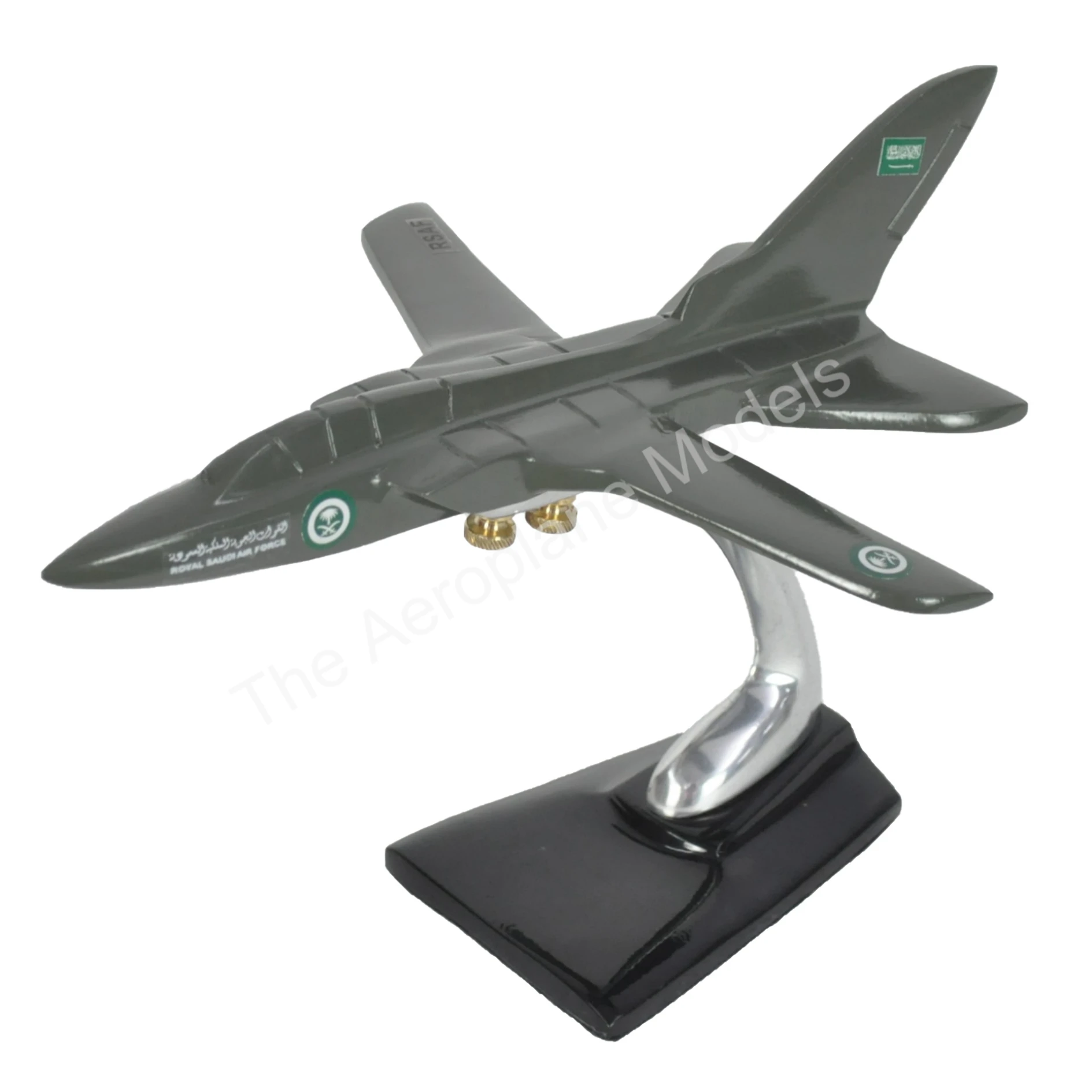 Metal Free Standing Airplane Model High Quality Aircrafts Perfect for Office Decoration Unique Aeroplane Sculpture Solid Crafts