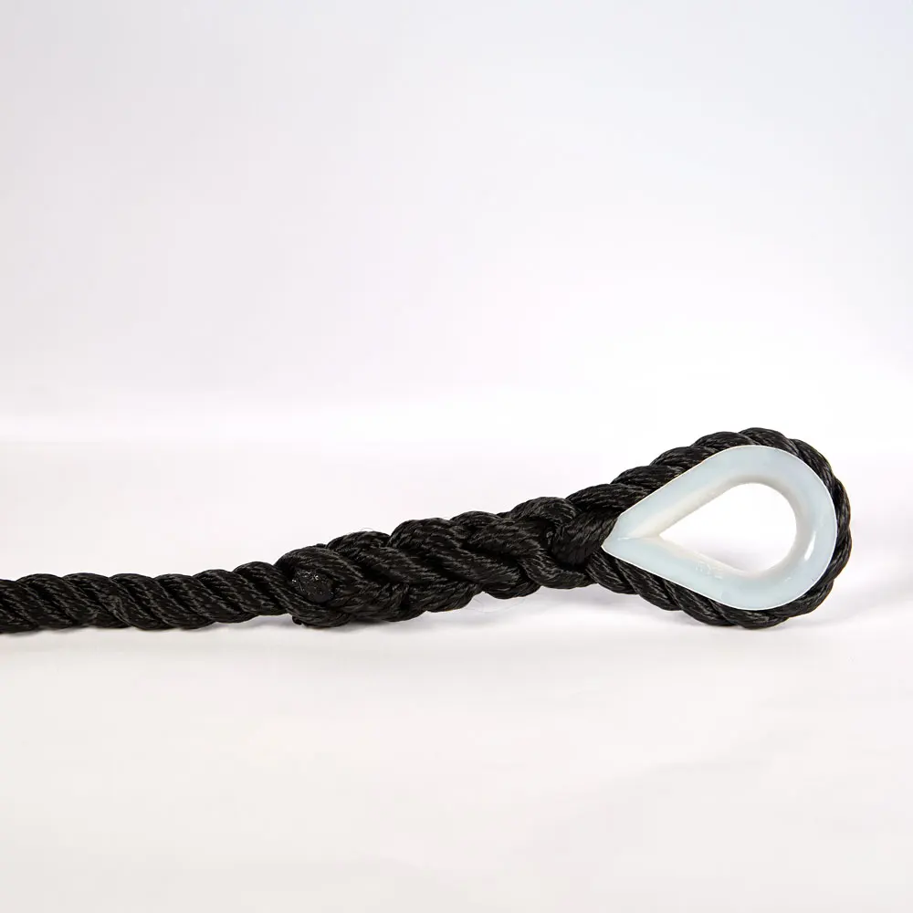 Uncompromising Mooring Durable Double Braided Nylon Dock Line for Boats and More Made In Vietnam