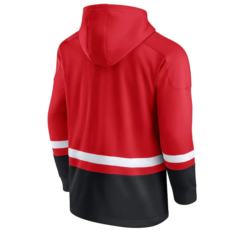 OEM Custom New Arrival Best Design Ice Hockey Hoodies Customized Logo Printing Sports Wear 2022 Light Weight Ice Hockey Hoodies
